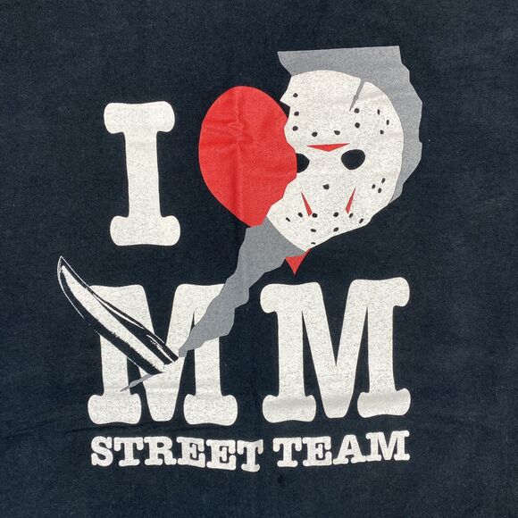 Monster Mania Shirt XL Con‎ Jason Vorhees Friday 13th Horror Movie Convention - Picture 3 of 7